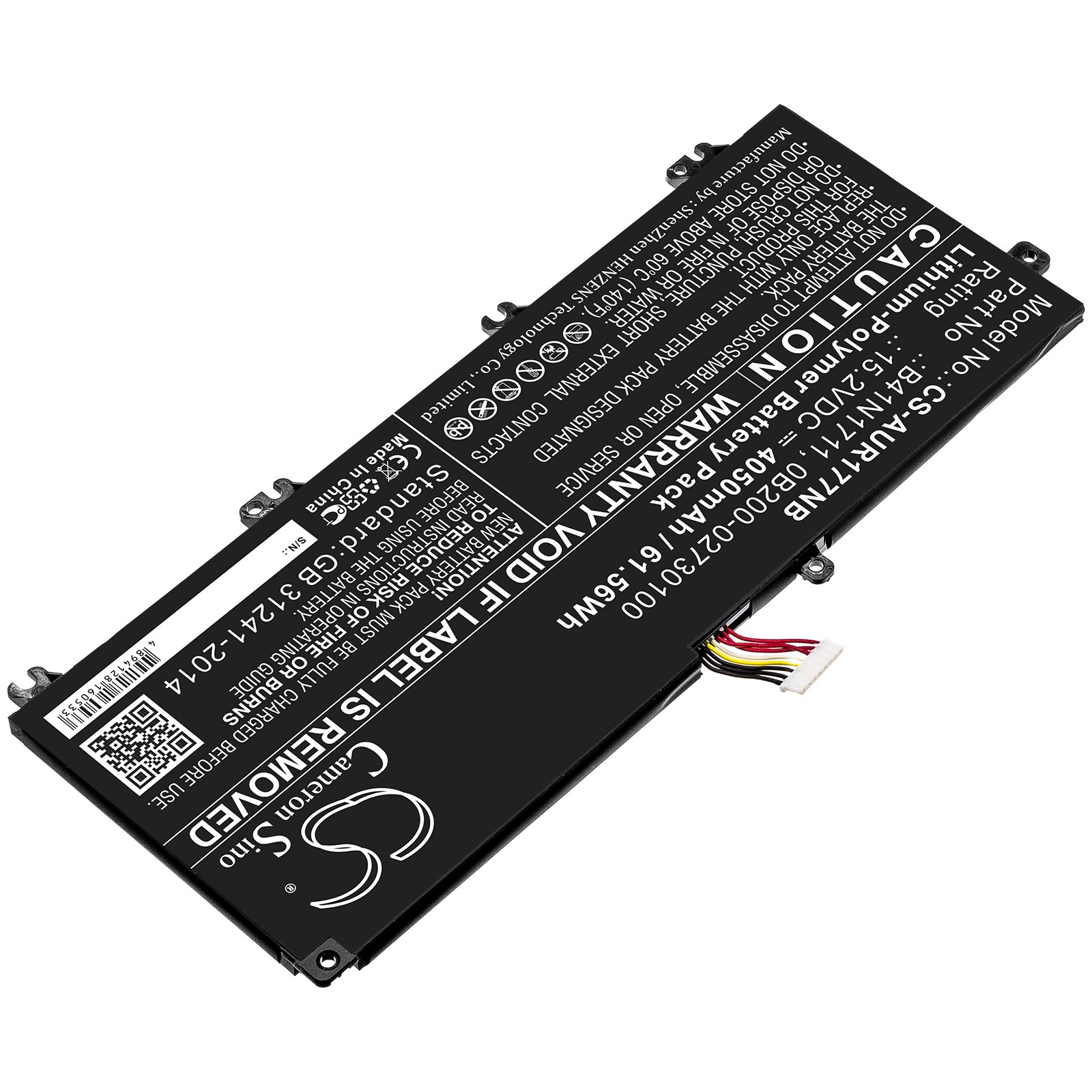互換バッテリー 対応 Asus B41N1711,0B200-02730100