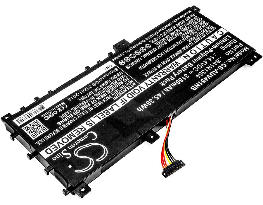 互換バッテリー 対応 Asus B41N1304,0B200-00530000,B41BK4G