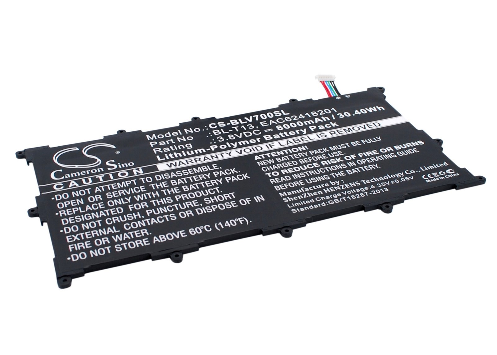 互換バッテリー 対応 LG BL-T13,EAC62418201