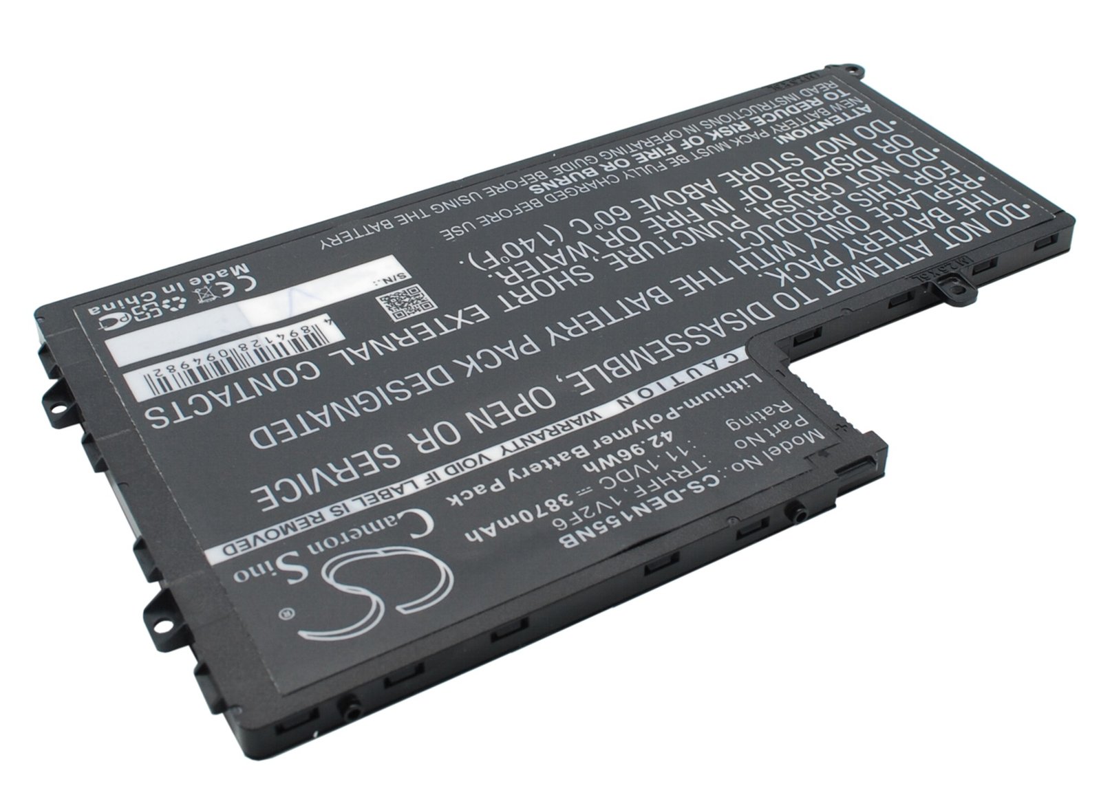 互換バッテリー 対応 DELL TRHFF,1V2F6,DL011307-PRR13G01,01V2F,01V2F6,0DFVYN,58DP4,5MD4V,DFVYN,P39F,0PD19,R0JM6