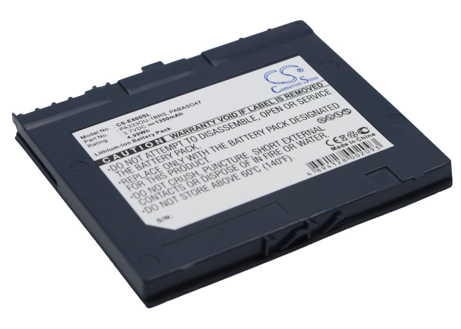 互換バッテリー 対応 東芝 PA3330P-1BAS