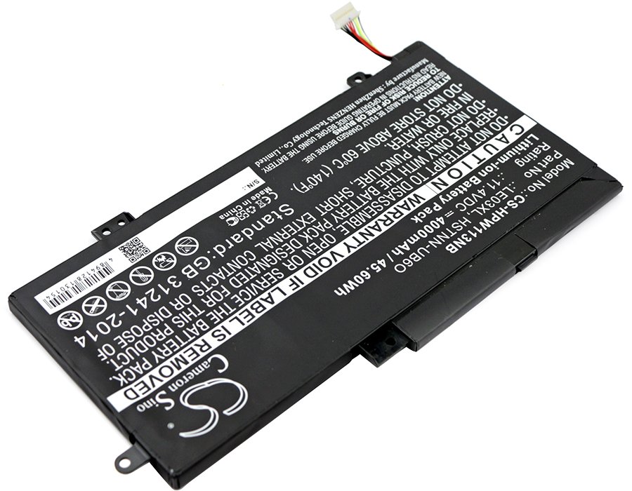 互換バッテリー 対応 HP LE03XL,HSTNN-UB6O,TPN-W113,TPN-W114,796220-542,796356-005
