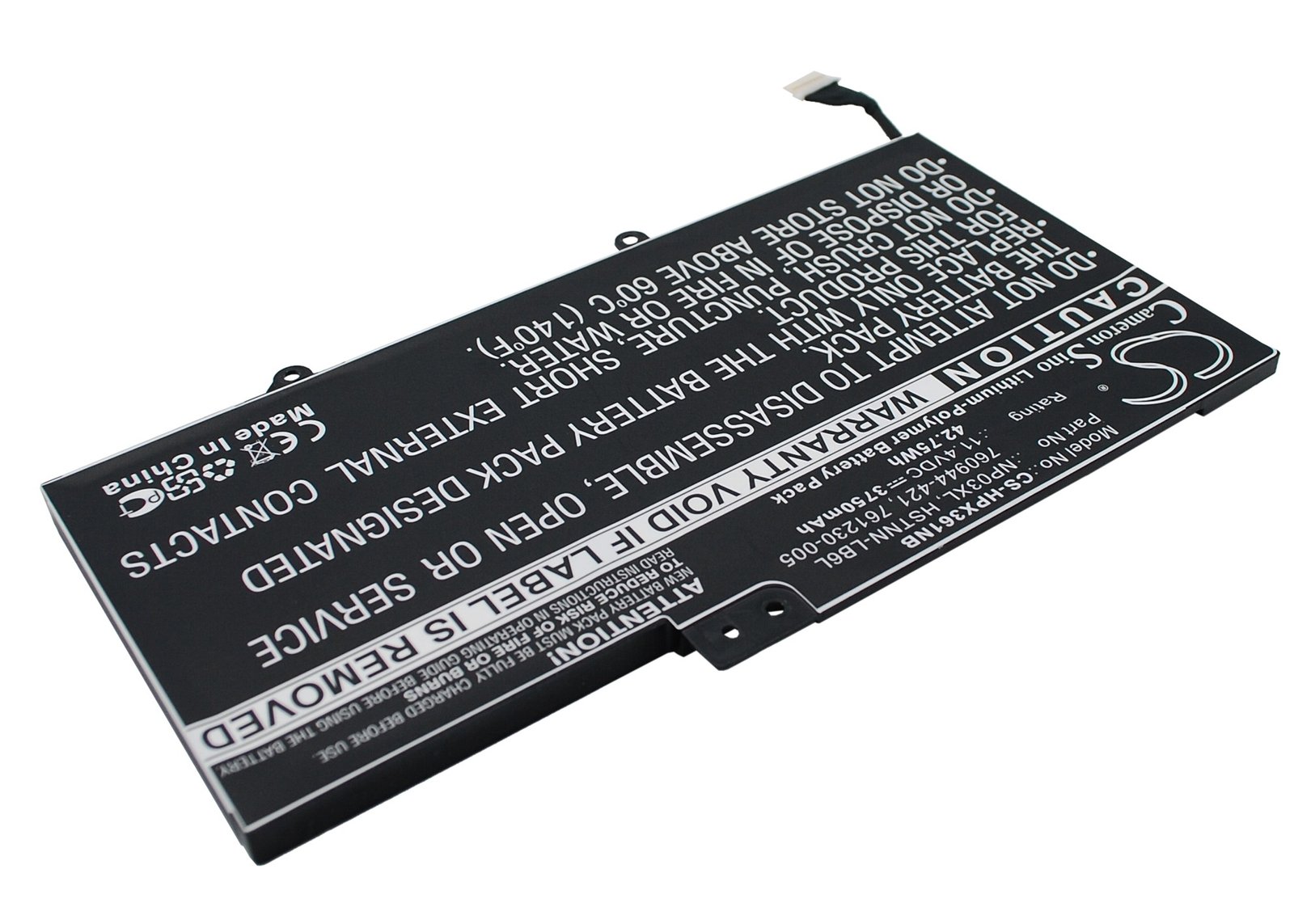 互換バッテリー 対応 HP NP03XL,HSTNN-LB6L,760944-421,761230-005,760944-541,767068-005,TPN-Q146,TPN-Q147,TPN-Q1