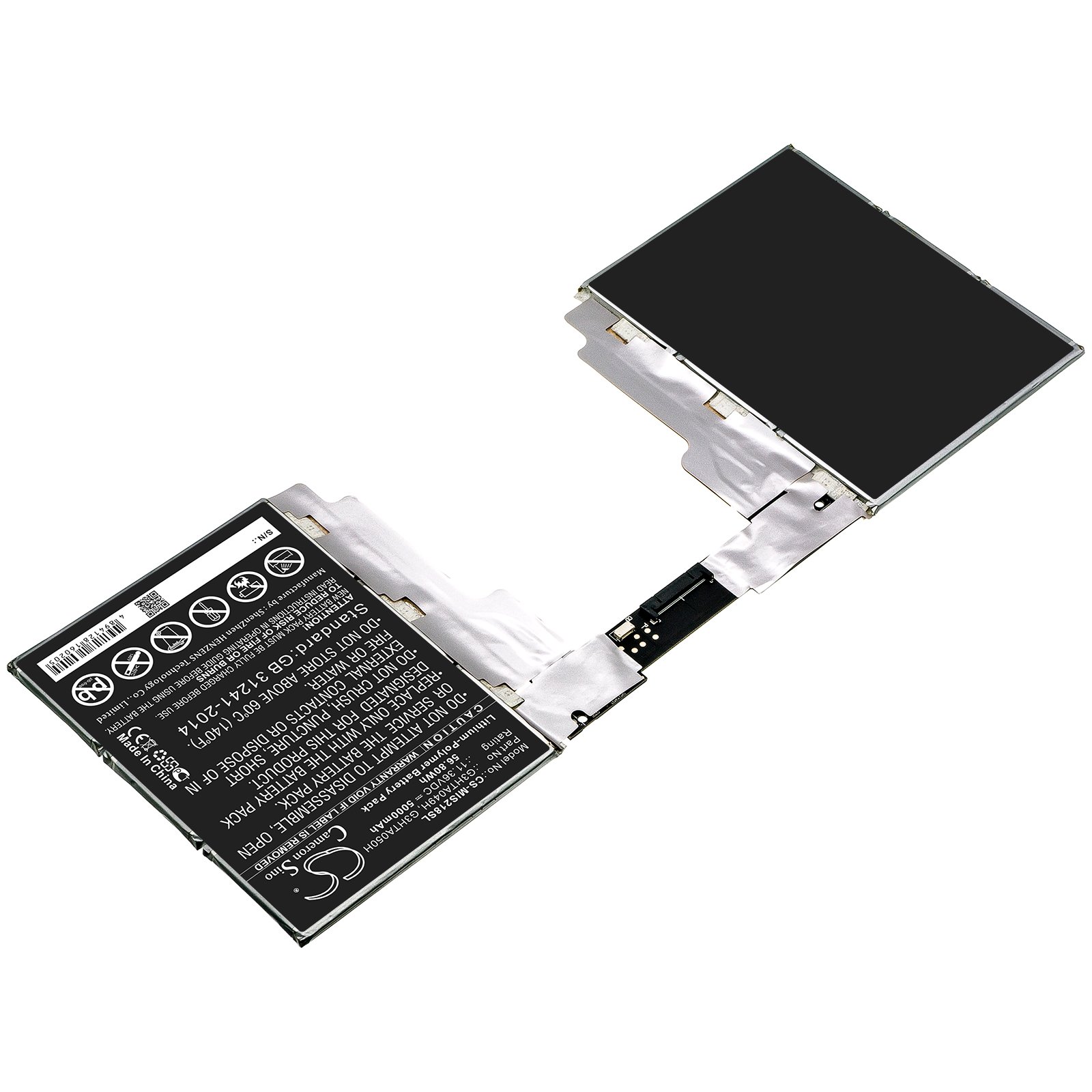 互換バッテリー 対応 Microsoft G3HTA050H,G3HTA049H
