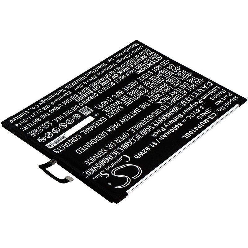 互換バッテリー 対応 Xiaomi BN80